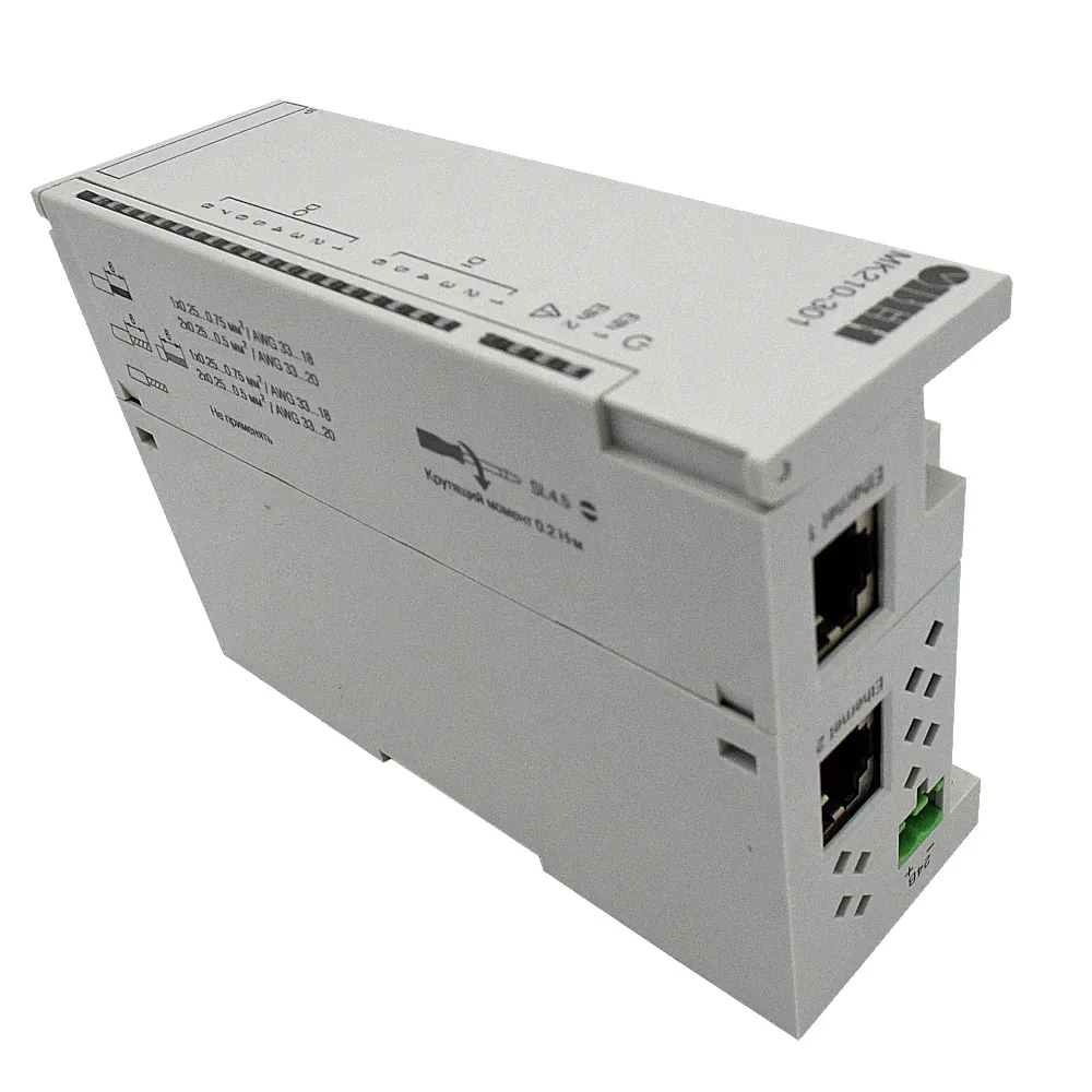 ОВЕН МК210-302 - модуль дискретного ввода-вывода Ethernet 12xDI 4xDO 2 МК210-side