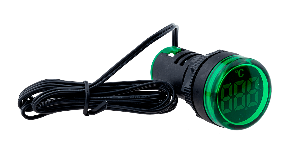 MT22-TM3 MEYERTEC Индикатор температуры, зеленый, пластик 1 MT22-TM3
