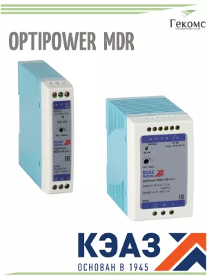 MDR-100-24-1 КЭАЗ OptiPower 284542 Блок питания 100 Вт 24 В 1 MDR-100-24-1