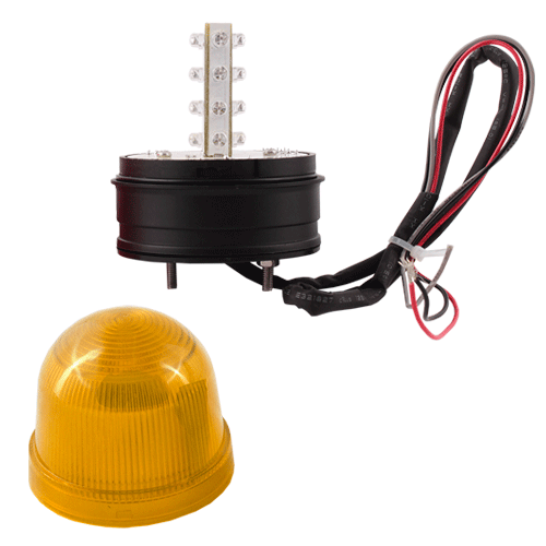 SL70B-024-Y INNOCONT Светосигнальный маячок d=70мм, 24В, Жёлтый, IP54 2 SL70B-024-Y INNOCONT Светосигнальный маячок d=70мм, 24В, Жёлтый, IP54 — изображение 2