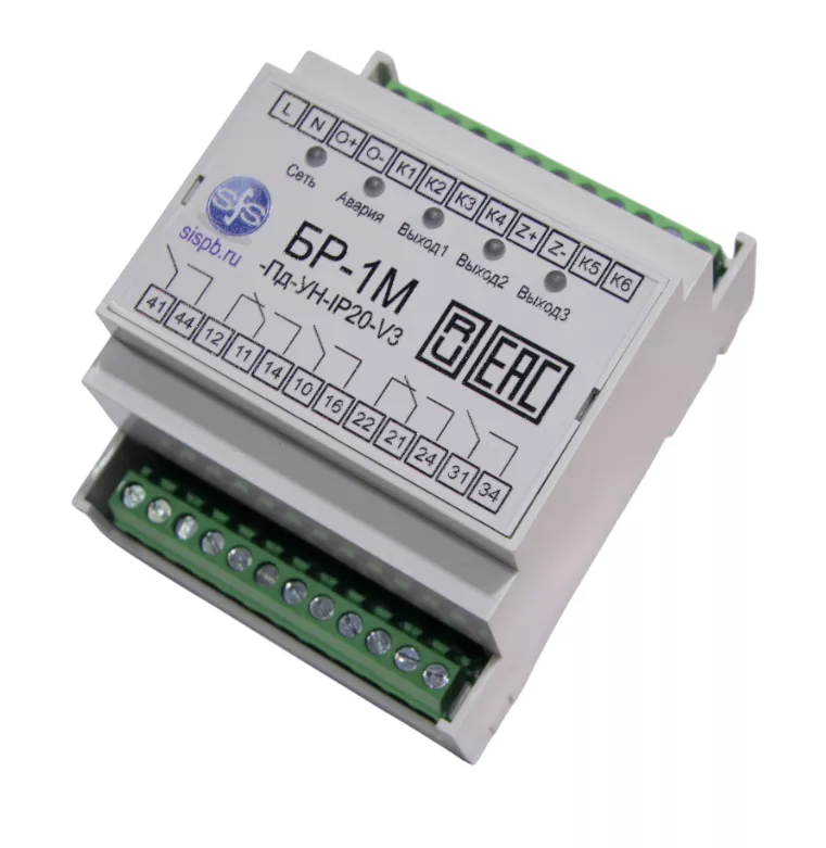 БР-1М-Пд-УН-IP20-V3 Блок Релейный БР1-М Реле 4 spb-br-1m-v3-ip20-foto4