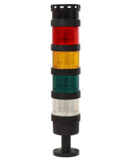 TL70B-220-RYGW-55 INNOCONT Светосигнальная колонна d=70мм, 220В, Красный, Желтый, Зеленый, Белый, IP65