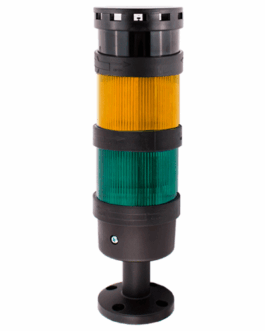 TL70B-024-YG-55 INNOCONT Светосигнальная колонна d=70мм, 24В, Желтый, Зеленый, IP65