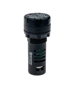 MT22-FM24 MEYERTEC Зуммер без подсветки, 80дБ, черный,24V AC/DC, IP40, пластик