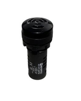MT22-FM24E MEYERTEC Зуммер без подсветки, 80дБ, черный, 24V AС/DC, IP65, пластик