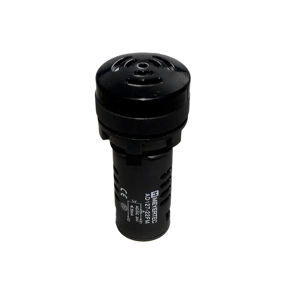 MT22-FM24E MEYERTEC Зуммер без подсветки, 80дБ, черный, 24V AС/DC, IP65, пластик 1 MT22-FM24E