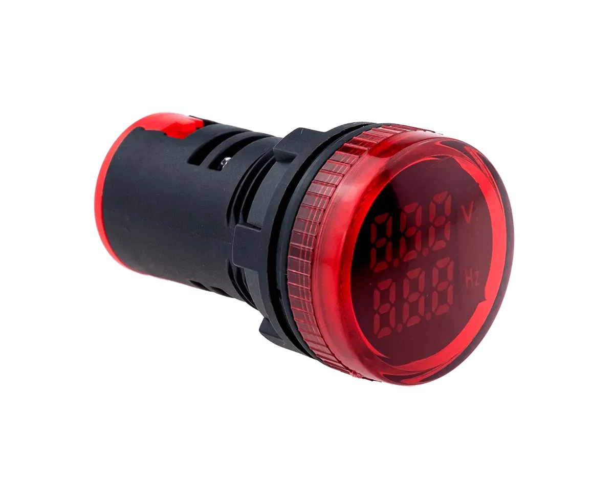 MT22-HM4 MEYERTEC Индикатор напряжения и частоты, красный, пластик 2 MT22-HM4 MEYERTEC Индикатор напряжения и частоты, красный, пластик — изображение 2