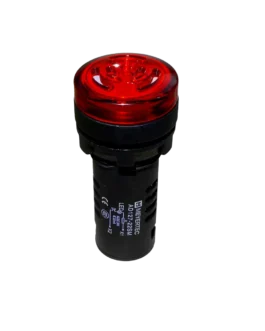 MT22-SM24E MEYERTEC Зуммер с подсветкой, 80дБ, красный, 24V AС/DC, IP65, пластик