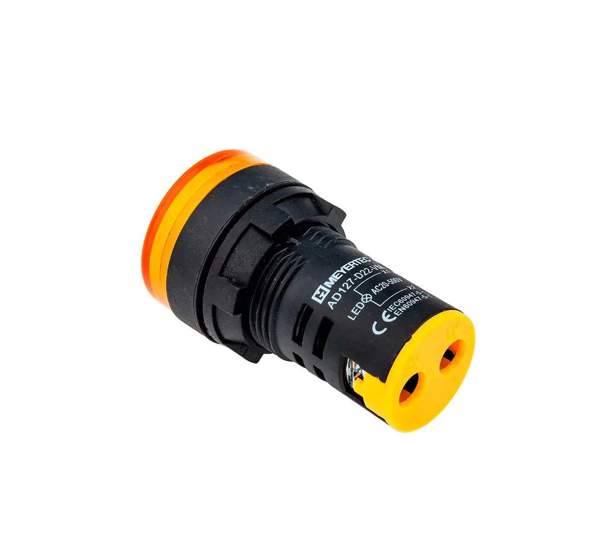 MT22-VM5 MEYERTEC Индикатор напряжения, 20-500V AC, желтый, пластик 2 MT22-VM5 MEYERTEC Индикатор напряжения, 20-500V AC, желтый, пластик — изображение 2