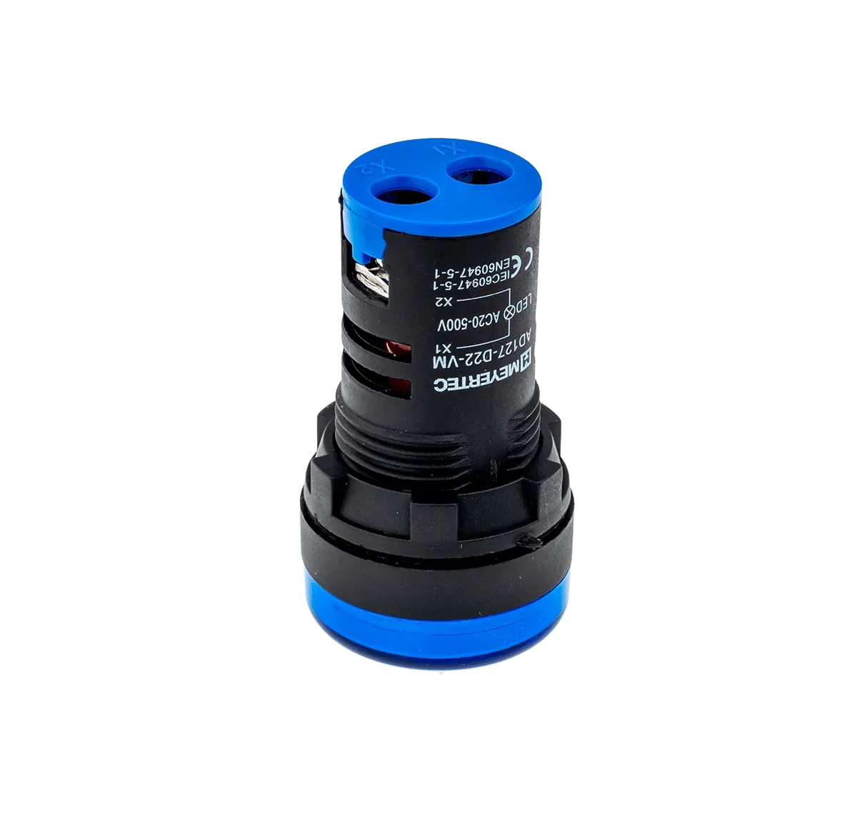 MT22-VM6 MEYERTEC Индикатор напряжения, 20-500V AC, синий, пластик 2 MT22-VM6 MEYERTEC Индикатор напряжения, 20-500V AC, синий, пластик — изображение 2