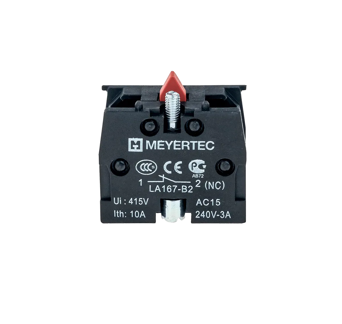 MTB2-BE12 MEYERTEC Блок-контакт для серий MTB2-B/MTB2-E, 1NC 2 MTB2-BE12 MEYERTEC Блок-контакт для серий MTB2-B/MTB2-E, 1NC — изображение 2
