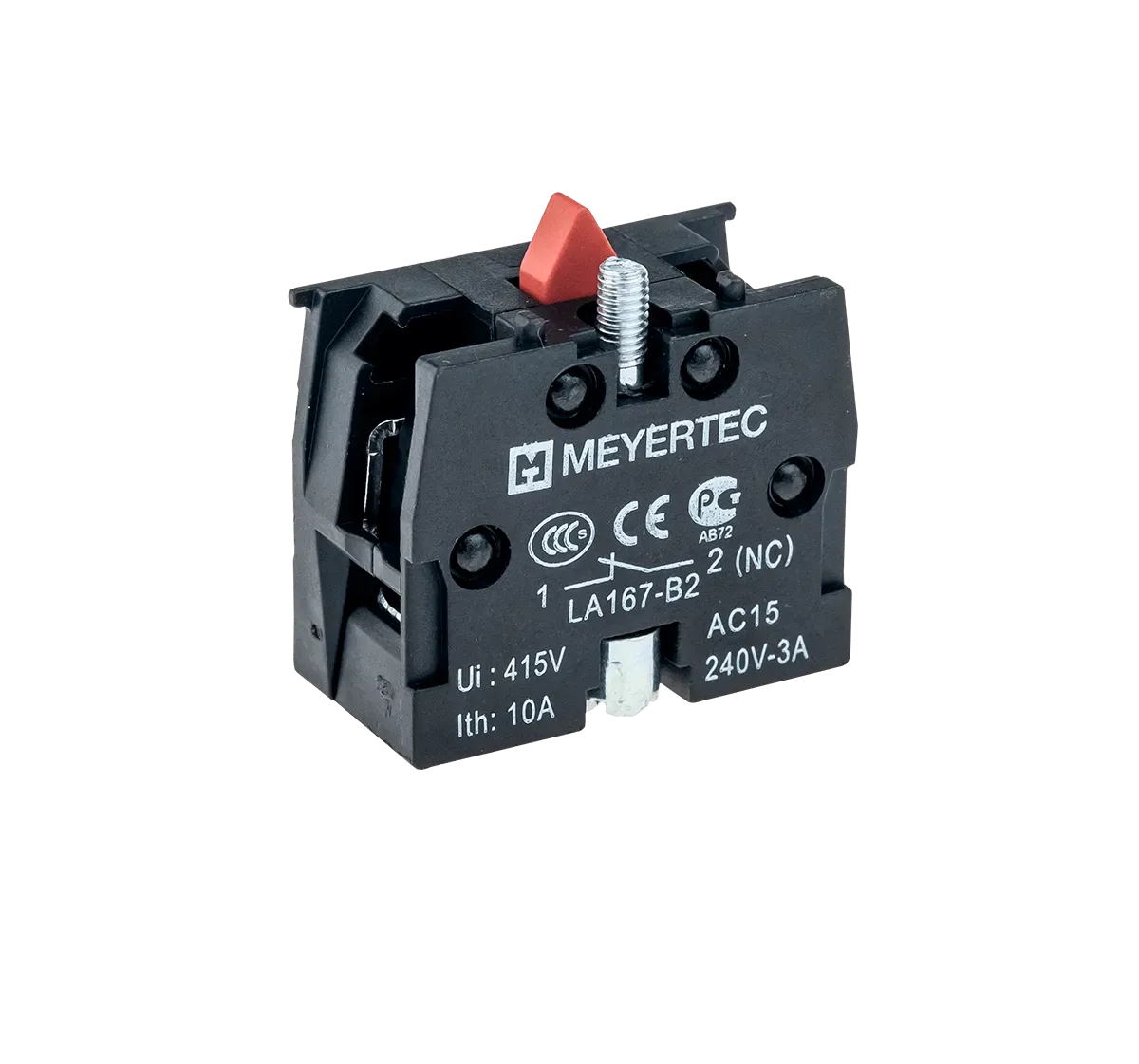 MTB2-BE12 MEYERTEC Блок-контакт для серий MTB2-B/MTB2-E, 1NC 3 MTB2-BE12 MEYERTEC Блок-контакт для серий MTB2-B/MTB2-E, 1NC — изображение 3