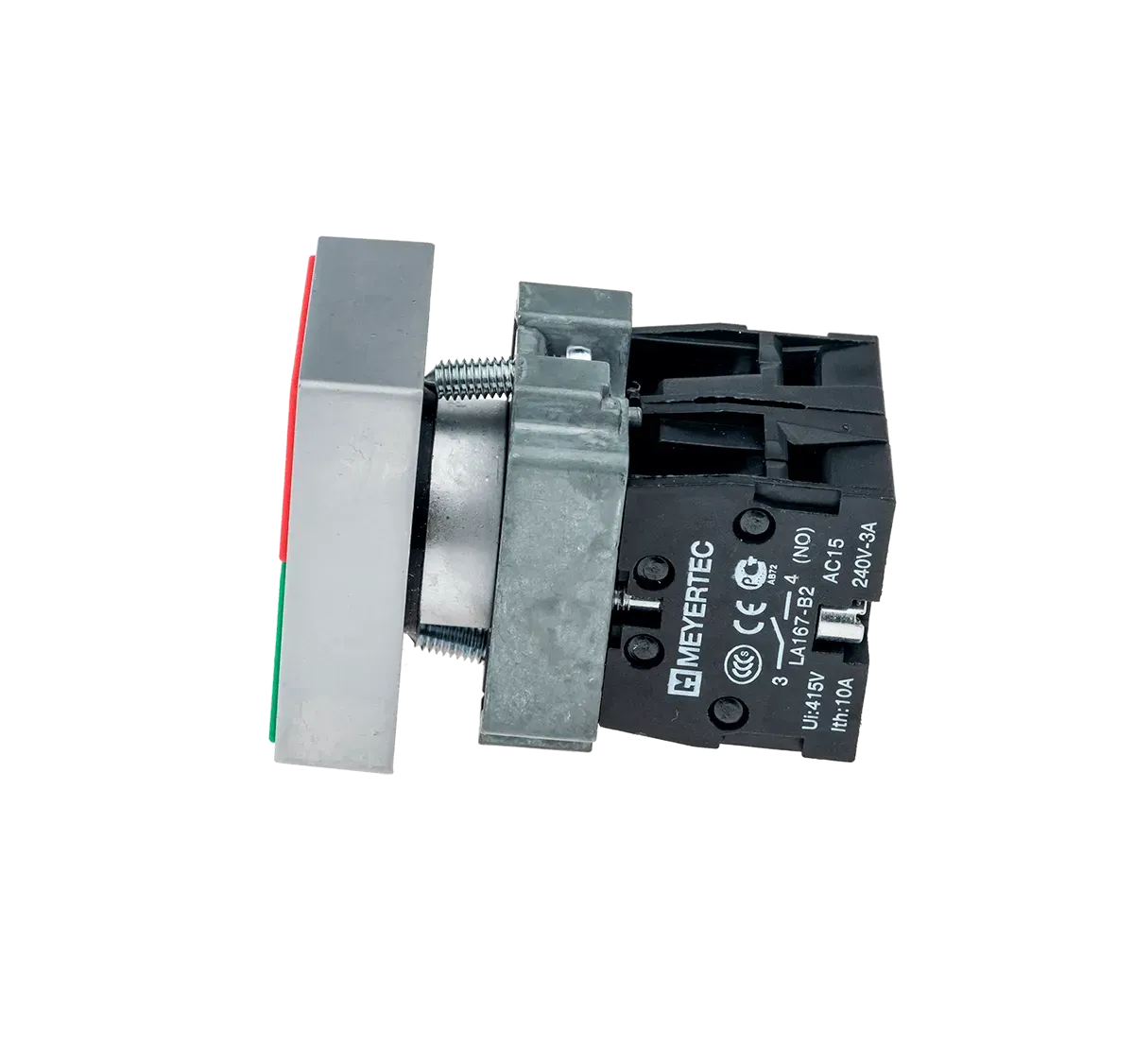 MTB2-BLZ1583 MEYERTEC Кнопка двойная, красный/зеленый, 1NO+1NC, плоский толкатель, металл 4 MTB2-BLZ1583 MEYERTEC Кнопка двойная, красный/зеленый, 1NO+1NC, плоский толкатель, металл — изображение 4