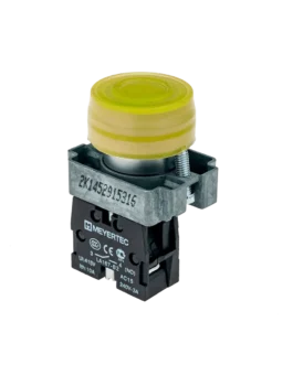 MTB2-BPZ115 MEYERTEC Кнопка в кожухе, желтая, 1NO, металл