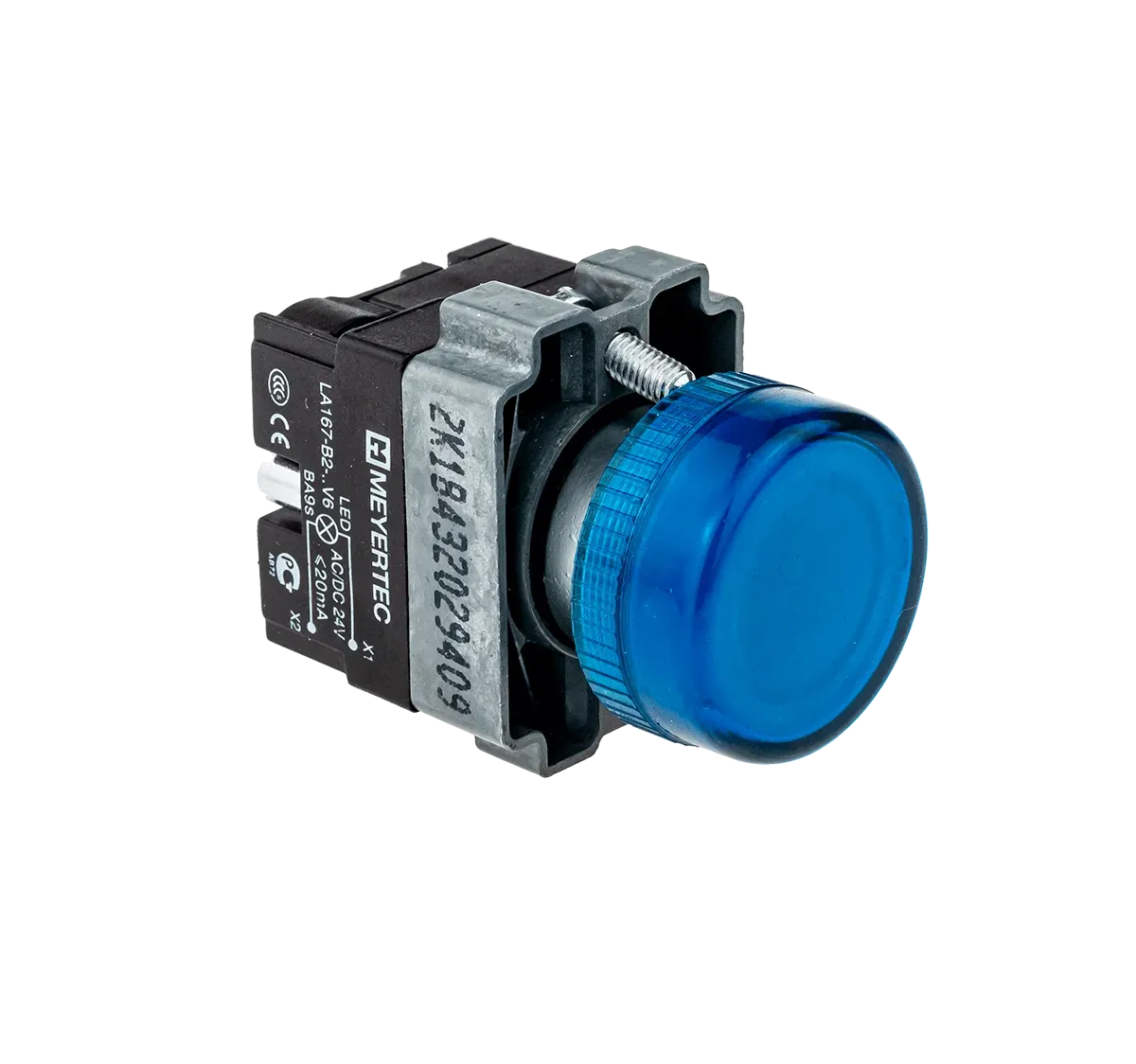 MTB2-BV616 MEYERTEC Лампа сигнальная в сборе, синий, 24V AC/DC, IP65, металл 3 MTB2-BV616 MEYERTEC Лампа сигнальная в сборе, синий, 24V AC/DC, IP65, металл — изображение 3