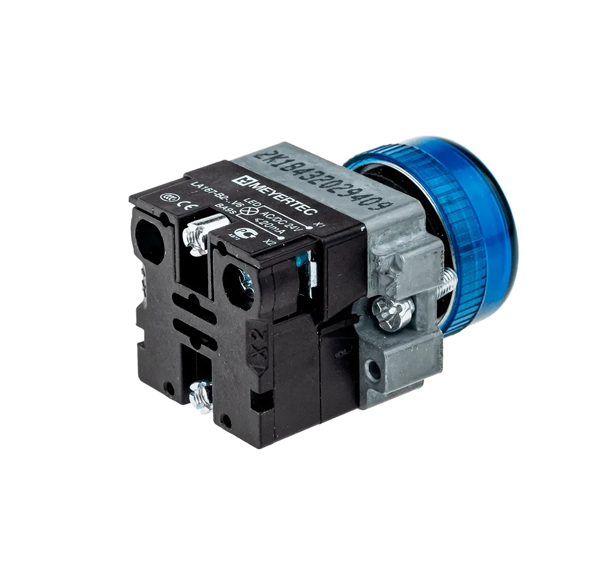 MTB2-BV616 MEYERTEC Лампа сигнальная в сборе, синий, 24V AC/DC, IP65, металл 4 MTB2-BV616 MEYERTEC Лампа сигнальная в сборе, синий, 24V AC/DC, IP65, металл — изображение 4