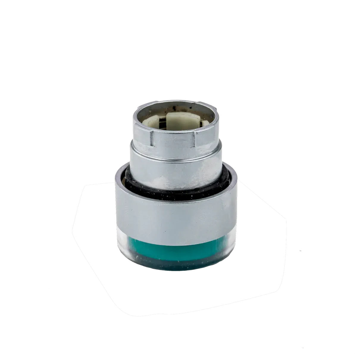 MTB2-BW33 MEYERTEC Головка кнопки прозрачная, зеленый, металл 2 MTB2-BW33 MEYERTEC Головка кнопки прозрачная, зеленый, металл — изображение 2