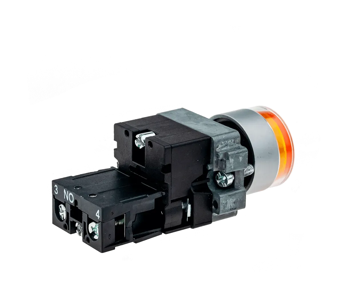 MTB2-BW3563 MEYERTEC Кнопка с LED подсветкой, желтая, 220V AC/DC, 1NO, IP65, металл 2 MTB2-BW3563 MEYERTEC Кнопка с LED подсветкой, желтая, 220V AC/DC, 1NO, IP65, металл — изображение 2