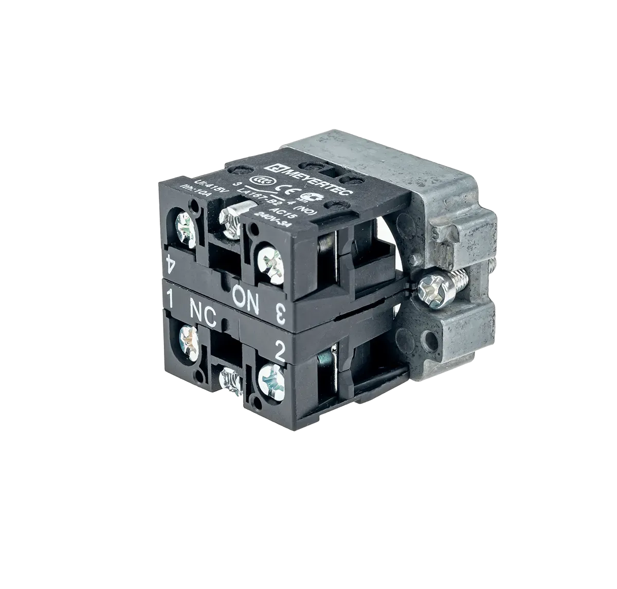 MTB2-BZ15 MEYERTEC Основание с блок-контактом, 1NO+1NC, металл 4 MTB2-BZ15 MEYERTEC Основание с блок-контактом, 1NO+1NC, металл — изображение 4