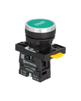 MTB2-EA31601 MEYERTEC Кнопка плоская зеленая, маркировка «START», 1NO, IP54, пластик