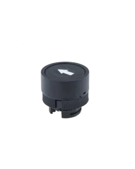 MTB2-EA335 MEYERTEC Головка кнопки плоская с маркировкой, черный, знак «стрелка вверх», IP40, пластик