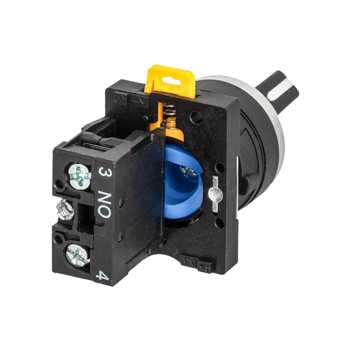 MTB2-EDZ114 MEYERTEC Переключатель на 2 положения с возвратом, короткая ручка, 1NO, IP54, пластик 4 MTB2-EDZ114 MEYERTEC Переключатель на 2 положения с возвратом, короткая ручка, 1NO, IP54, пластик — изображение 4