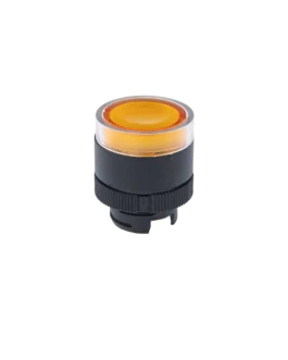 MTB2-EW35 MEYERTEC Головка кнопки прозрачная, желтый, IP40, пластик