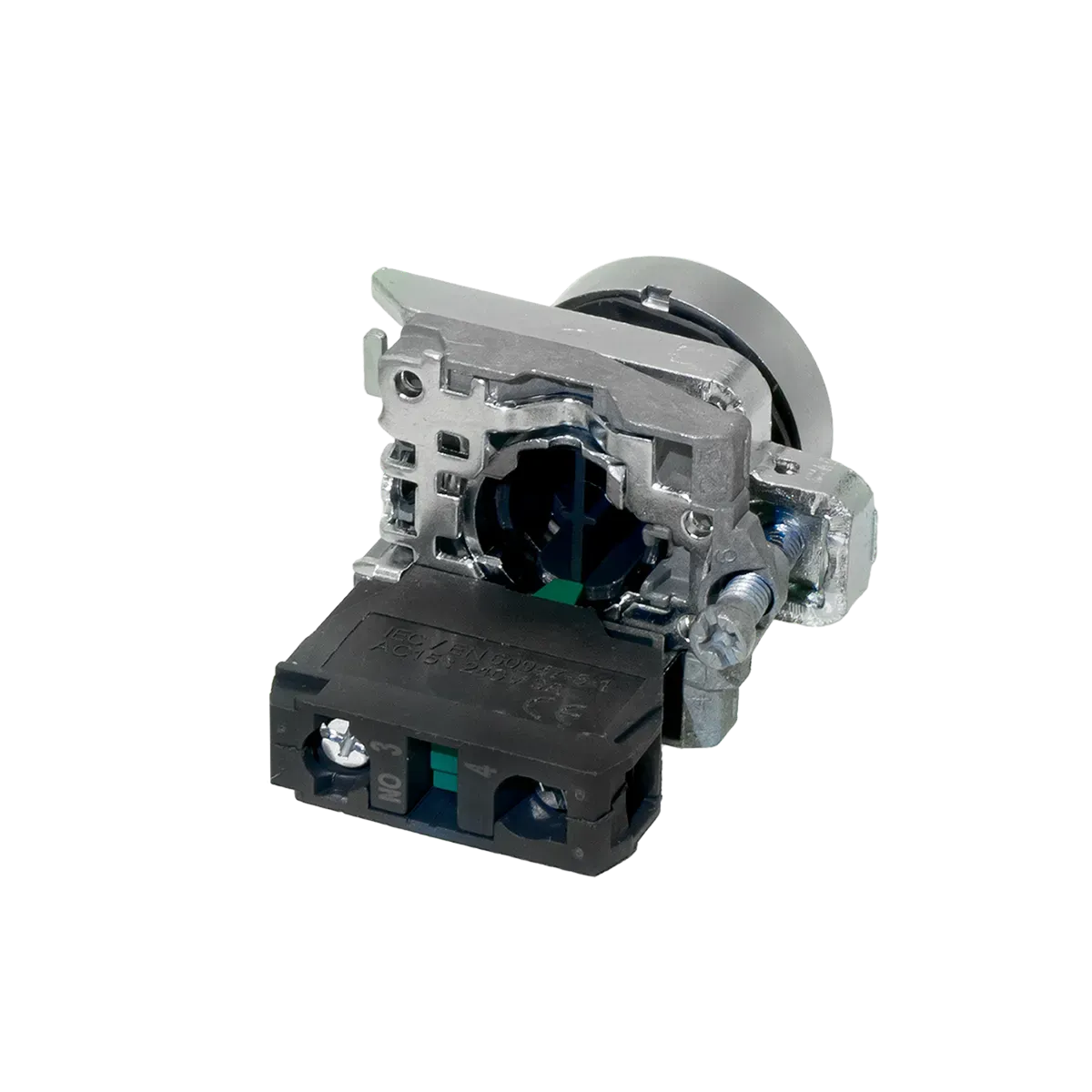 MTB4-BA31601 MEYERTEC Кнопка плоская зеленая, маркировка "START", 1NO, IP65, металл 4 MTB4-BA31601 MEYERTEC Кнопка плоская зеленая, маркировка "START", 1NO, IP65, металл — изображение 4