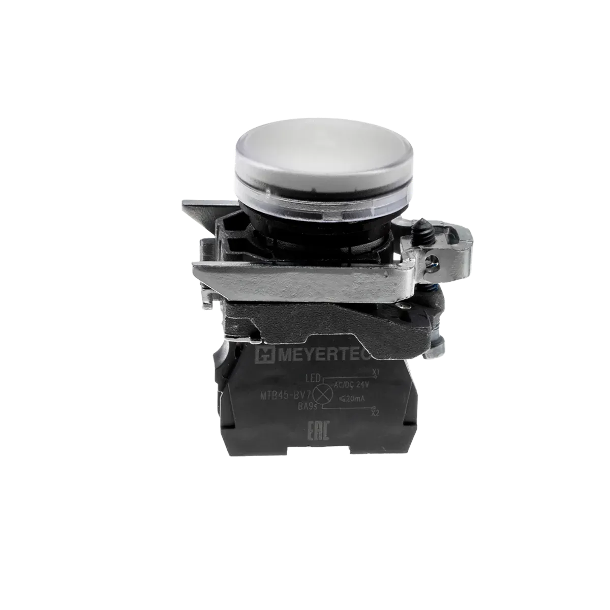 MTB4-BV711 MEYERTEC Лампа сигнальная белая, 24V AС/DC, IP65, металл 2 MTB4-BV711 MEYERTEC Лампа сигнальная белая, 24V AС/DC, IP65, металл — изображение 2