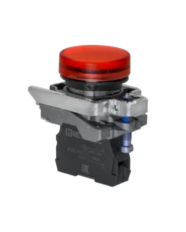 MTB4-BV743 MEYERTEC Лампа сигнальная красная, 220V AС/DC, IP65, металл
