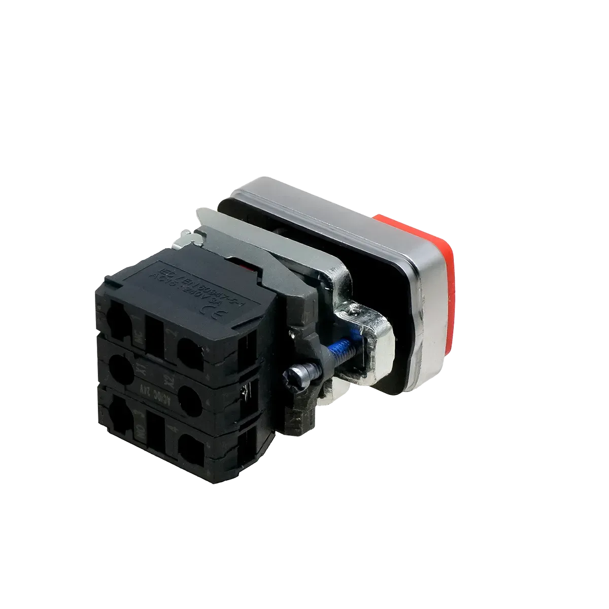 MTB4-BW84751 MEYERTEC Кнопка двойная выступающая с подсветкой, красная/зеленая, маркировка "I+O", 1NO+1NC, 24V AC/DC, IP65, металл 4 MTB4-BW84751 MEYERTEC Кнопка двойная выступающая с подсветкой, красная/зеленая, маркировка "I+O", 1NO+1NC, 24V AC/DC, IP65, металл — изображение 4