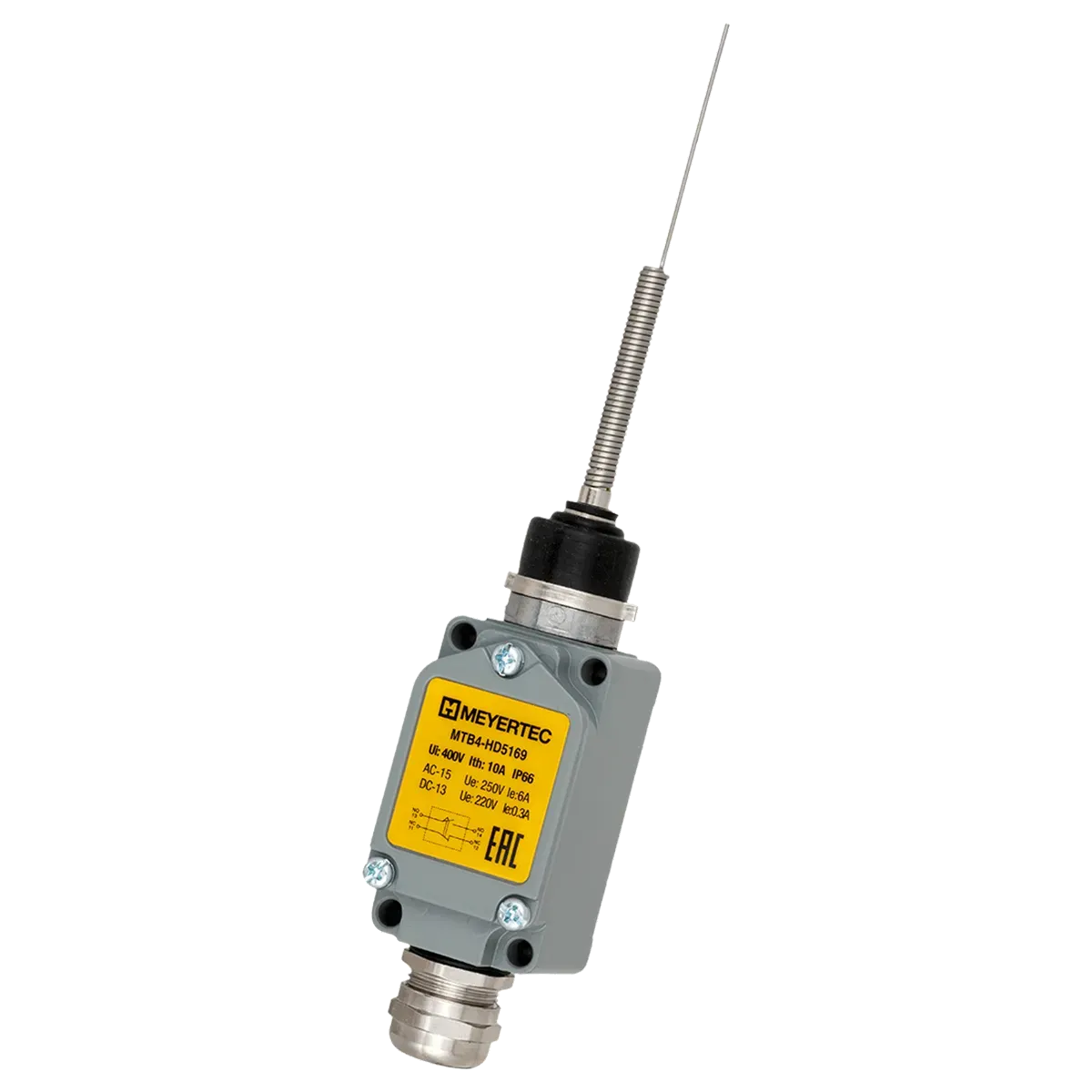 MTB4-HD5169 MEYERTEC Выключатель концевой, IP66, пружинный стержень с утоньшением 2 MTB4-HD5169 MEYERTEC Выключатель концевой, IP66, пружинный стержень с утоньшением — изображение 2