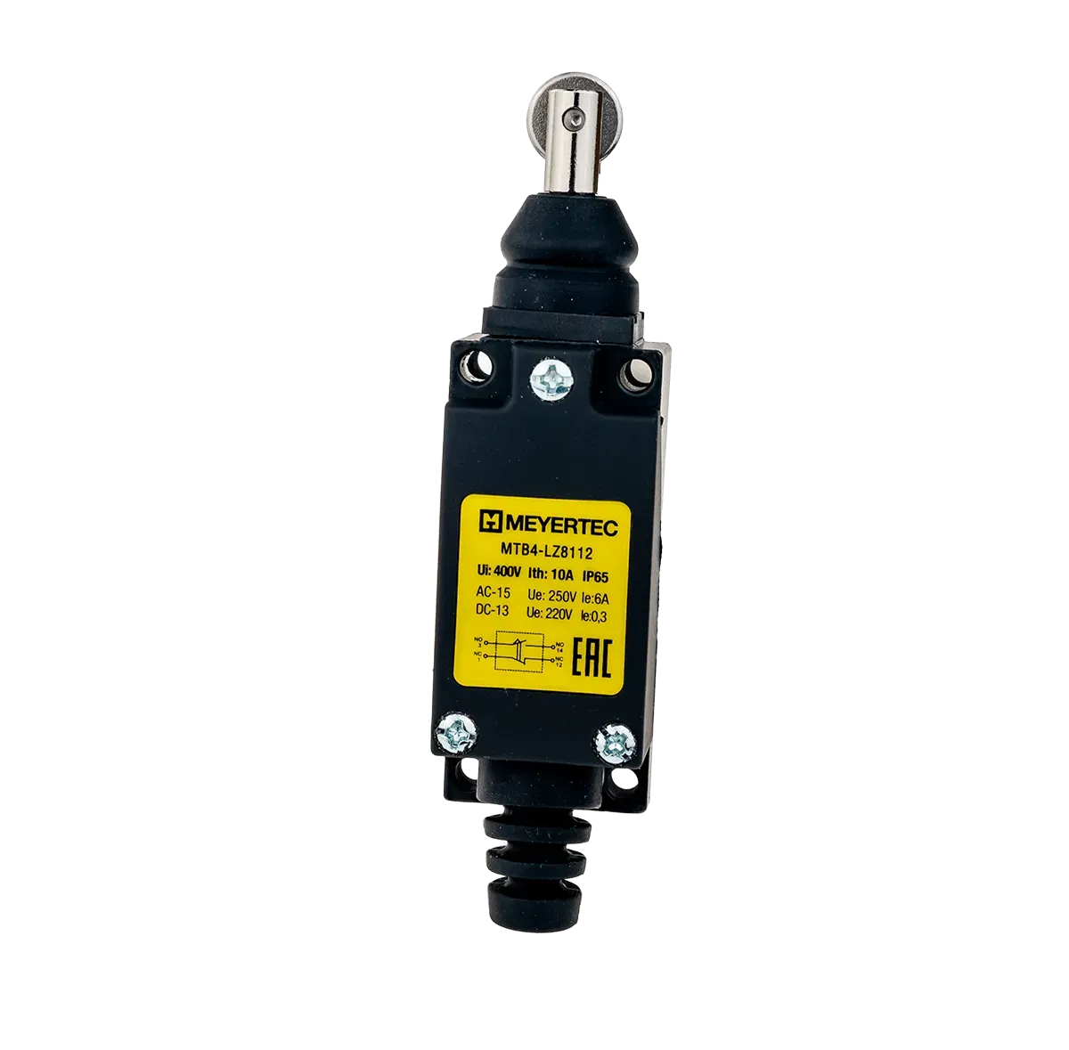 MTB4-LZ8112 MEYERTEC Выключатель концевой, NO+NC, IP65, ролик горизонтальный нажимной 3 MTB4-LZ8112 MEYERTEC Выключатель концевой, NO+NC, IP65, ролик горизонтальный нажимной — изображение 3