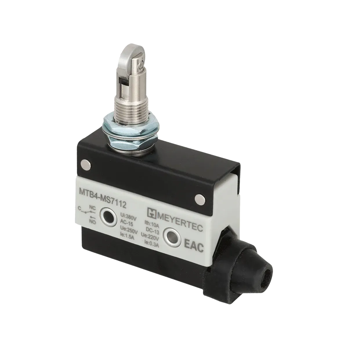 MTB4-MS7112 MEYERTEC Выключатель концевой, IP54, поперечный нажимной ролик 1 MTB4-MS7112