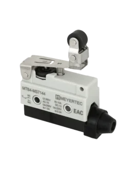 MTB4-MS7144 MEYERTEC Выключатель концевой, IP54, рычаг с поворотным роликом, укороченный
