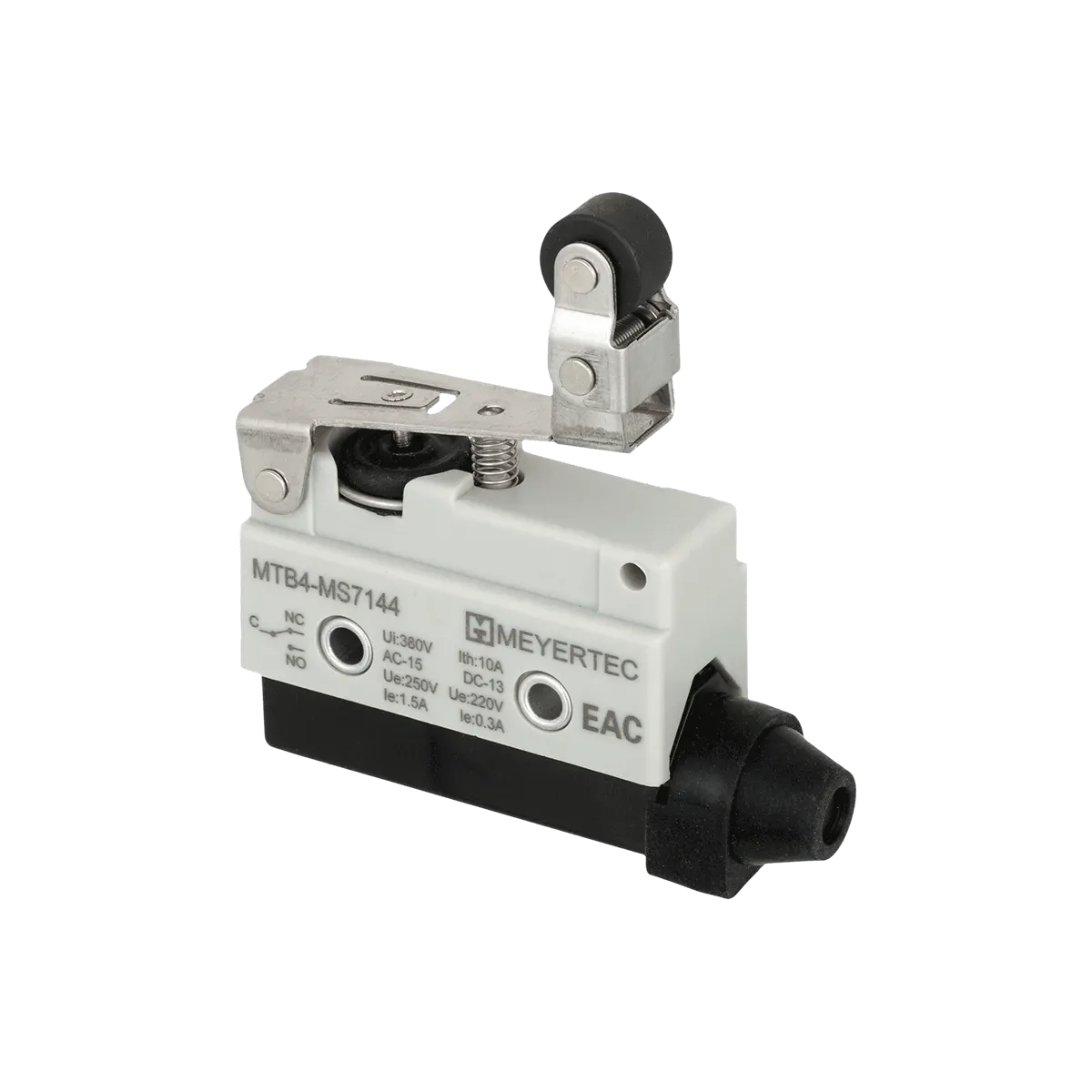 MTB4-MS7144 MEYERTEC Выключатель концевой, IP54, рычаг с поворотным роликом, укороченный 1 MTB4-MS7144