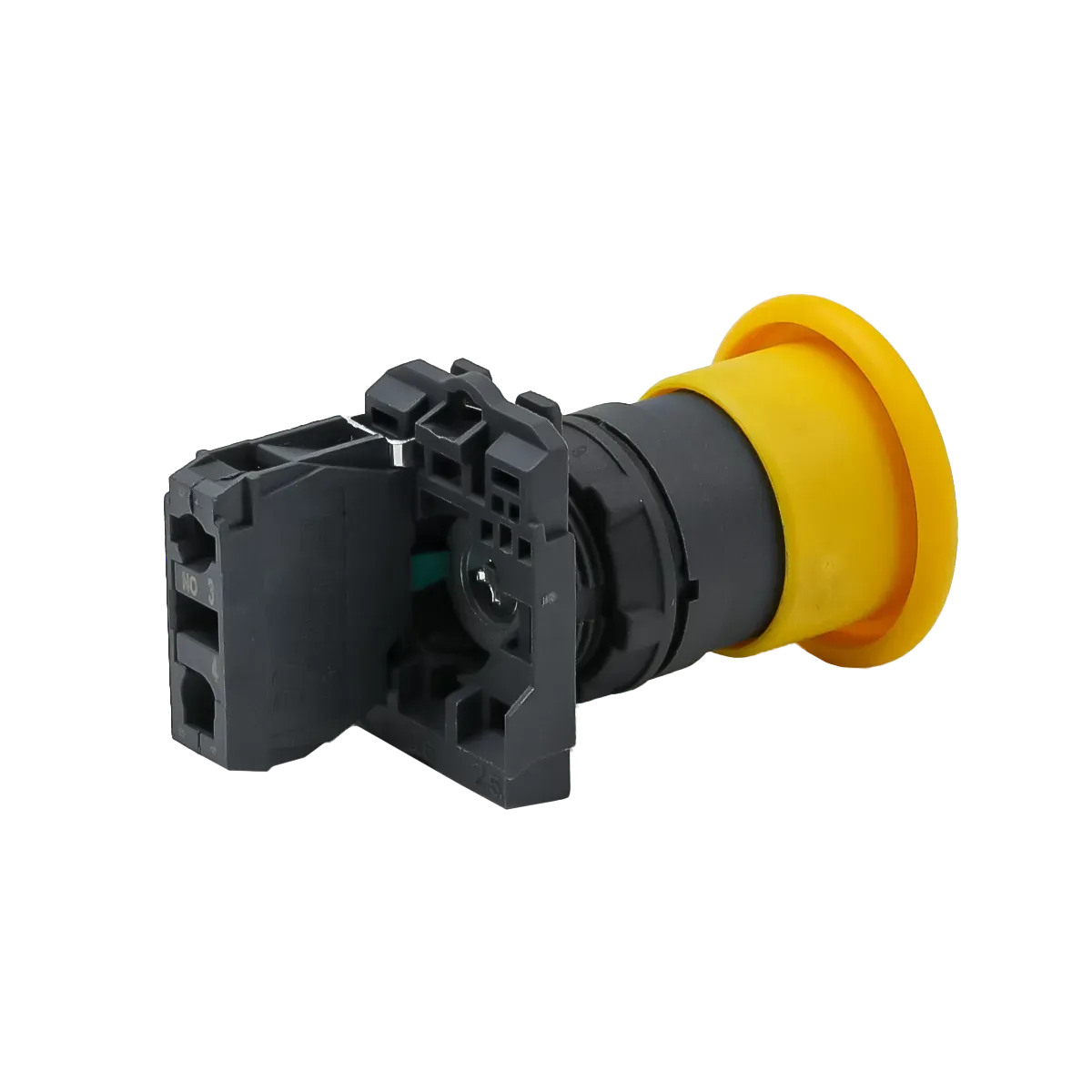MTB5-AC51 MEYERTEC Кнопка грибовидная желтая, 40 мм, пружиный возврат, 1NO, IP65, пластик 3 mtb5-ac51-knopka-gribok-03.webp