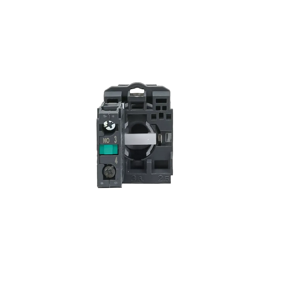 MTB5-AD21 MEYERTEC Переключатель на 2 положения с фиксацией, короткая ручка, 1NO, IP65, пластик 4 mtb5-ad21-pereklyuchatel-04.webp