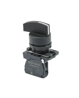 MTB5-AJ21 MEYERTEC Переключатель на 2 положения с фиксацией, длинная ручка, 1NO, IP65, пластик