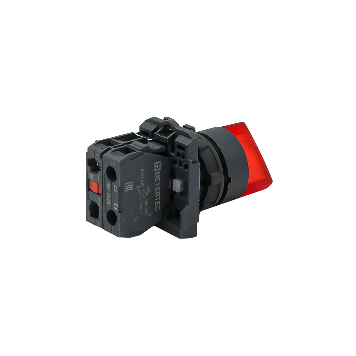 MTB5-AK34723 MEYERTEC Переключатель на 3 положения с фиксацией и подсветкой, красный, 1NС, 220В, IP65, пластик 3 mtb5-ak34723-pereklyuchatel-krasnyj-03.webp