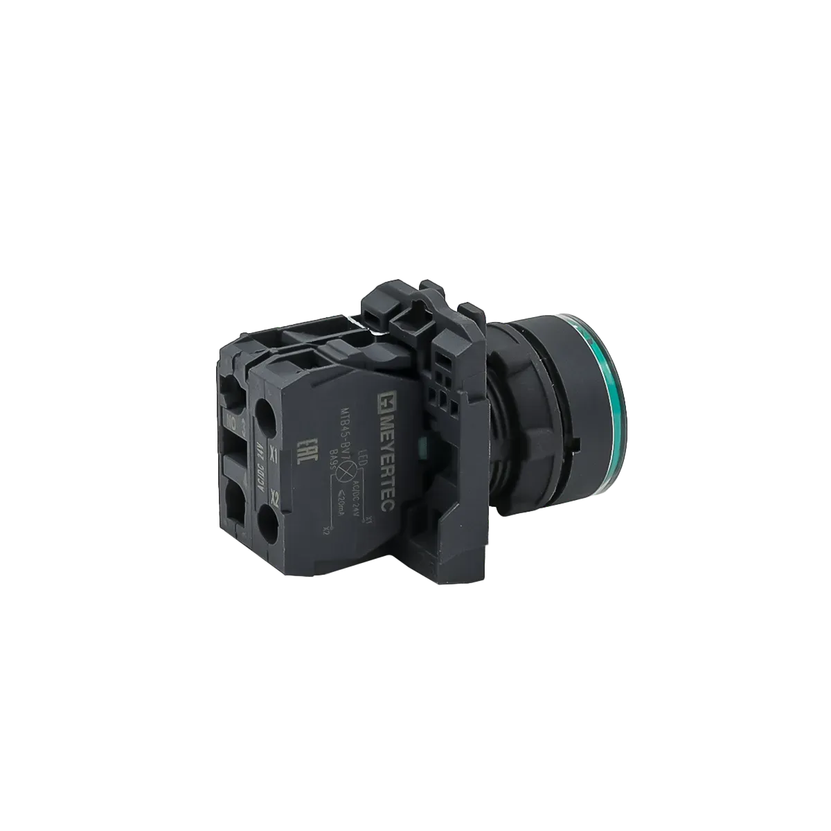 MTB5-AW33711 MEYERTEC Кнопка зеленая с подсветкой, 1NO, 24В, IP65, пластик 3 mtb5-aw3371-knopka-upravleniya-s-podsvetkoj-03.webp