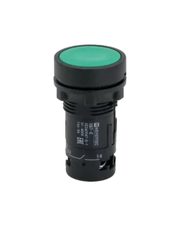 MTB7-EA33 MEYERTEC Кнопка плоская зеленая, 2NO, IP54, пластик