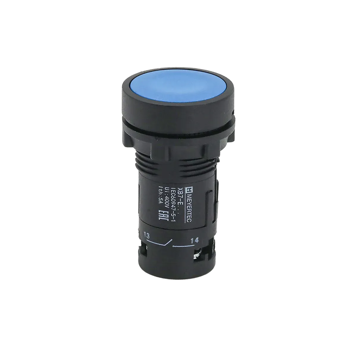 MTB7-EA61 MEYERTEC Кнопка плоская синяя, 1NO, IP54, пластик 1 MTB7-EA61