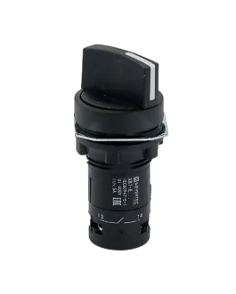 MTB7-ED33 MEYERTEC Переключатель на 3 положения, с фиксацией, короткая ручка, 2NO, IP54, пластик