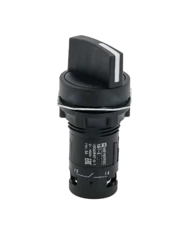 MTB7-ED45 MEYERTEC Переключатель на 2 положения, с возвратом, короткая ручка, 1NO+1NC, IP54, пластик