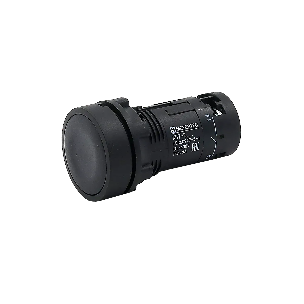 MTB7-EH25 MEYERTEC Кнопка плоская черная с фиксацией, 1NO+1NC, IP54, пластик 2 MTB7-EH25 MEYERTEC Кнопка плоская черная с фиксацией, 1NO+1NC, IP54, пластик — изображение 2