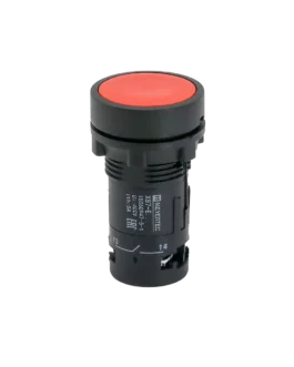 MTB7-EH45 MEYERTEC Кнопка плоская красная с фиксацией, 1NO+1NC, IP54, пластик