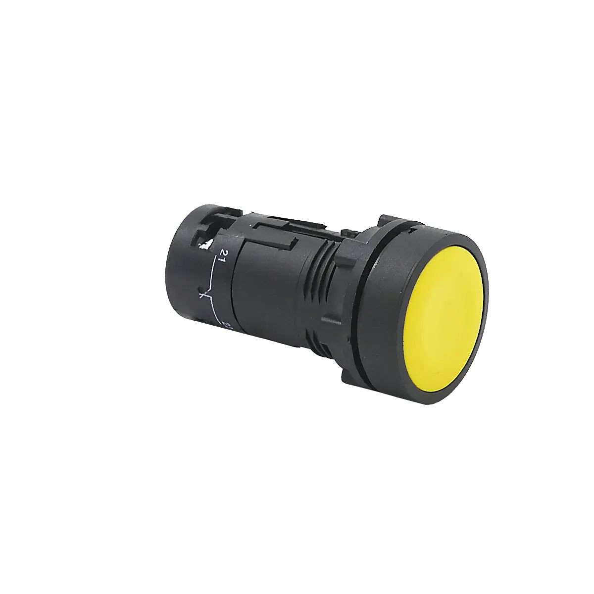 MTB7-EH55 MEYERTEC Кнопка плоская желтая с фиксацией, 1NO+1NC, IP54, пластик 3 MTB7-EH55 MEYERTEC Кнопка плоская желтая с фиксацией, 1NO+1NC, IP54, пластик — изображение 3