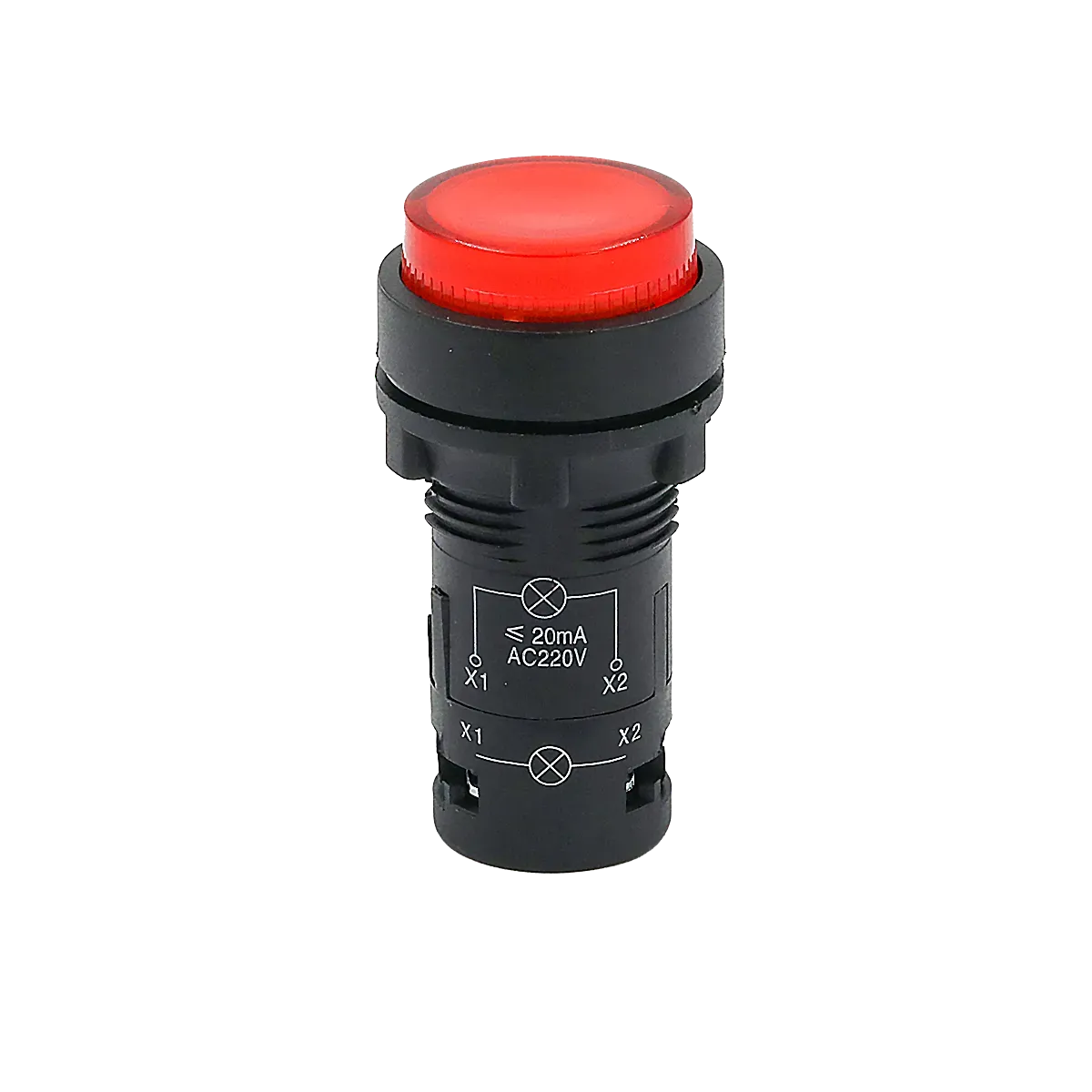 MTB7-EW34626 MEYERTEC Кнопка красная выступающая с подсветкой, 1NС, 220В, IP54, пластик 2 MTB7-EW34626 MEYERTEC Кнопка красная выступающая с подсветкой, 1NС, 220В, IP54, пластик — изображение 2