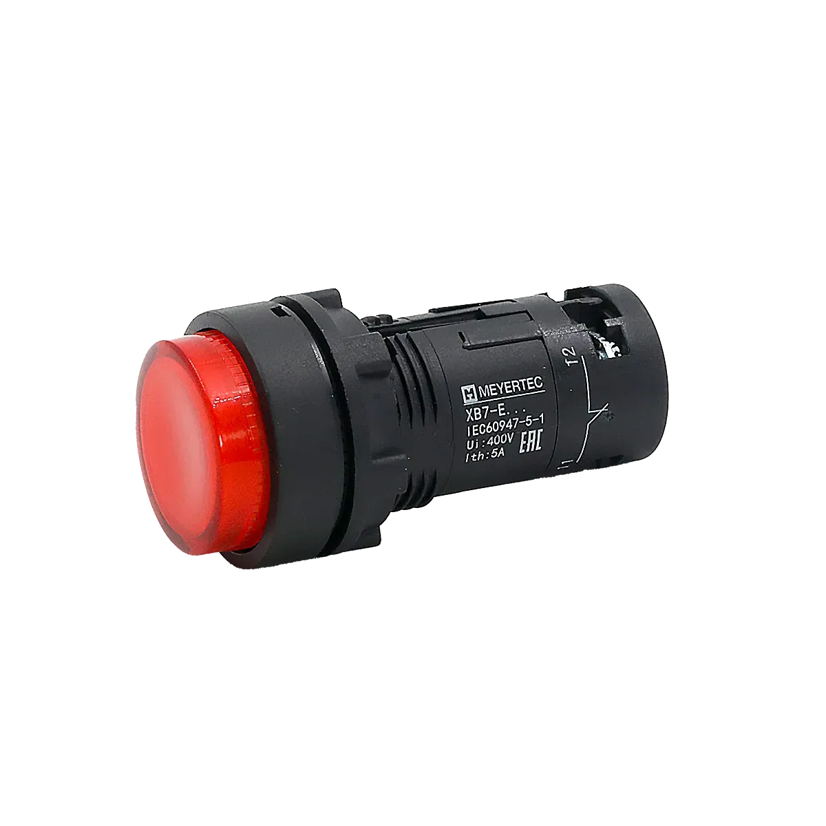 MTB7-EW34626 MEYERTEC Кнопка красная выступающая с подсветкой, 1NС, 220В, IP54, пластик 3 MTB7-EW34626 MEYERTEC Кнопка красная выступающая с подсветкой, 1NС, 220В, IP54, пластик — изображение 3